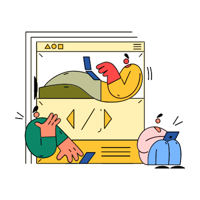 frontend illustration